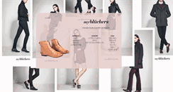 Desktop Screenshot of mybluchers.com